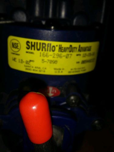 Shureflo heavyduty advantage Soda syrup and beverage pump