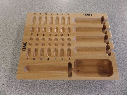 Lab lpb001 wood block pinning tray locksmith tool for sale