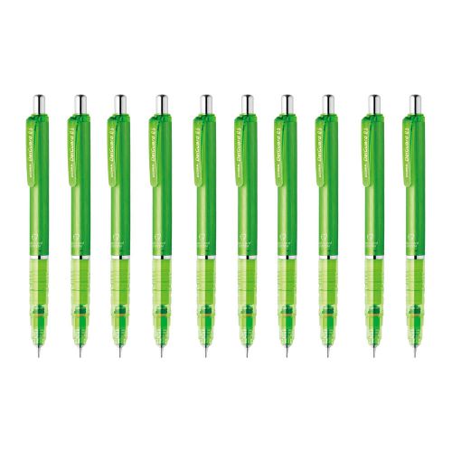 GENUINE Zebra MA85 DelGuard 0.5mm Mechanical Pencil (10pcs) - Light Green