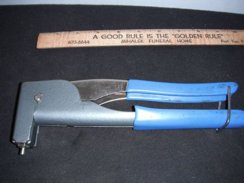 United shoe machinery corp rivet gun hand pop riveter alcoa prg 401 1965 for sale