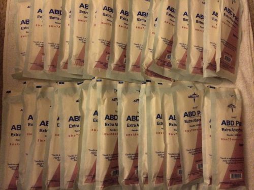 ABD Pad Extra Absorbent  (8 in. x 7.5 in.) BRAND NEW LOT of 40