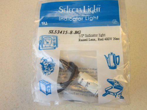 (lot of 5) SELECTA INDICATOR LIGHT SL53415-8-BG