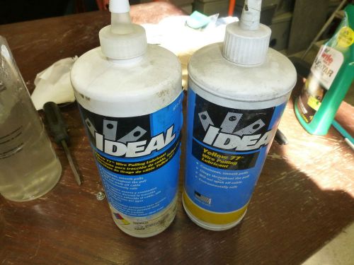 IDEAL ELECTRICAL WIRE PULLING LUBRICANT YELLOW 77   2 QUART