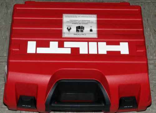 New In Box! Hilti PR 2-HS HNA Rotating Laser Kit