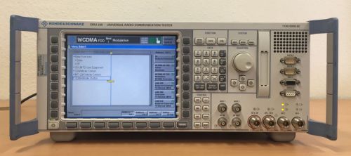 Rohde Schwarz Radio Communication CMU 200 Universal Equipment Tester