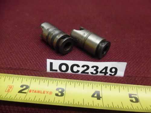 LOT OF 2 SPV QUICK CHANGE WITH  T12  3/8 TAP COLLETS LOC2349