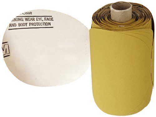 3M 255L Stikit Gold Film Disc Roll , Aluminum Oxide, 5&#034; Diameter, P150 Grit,