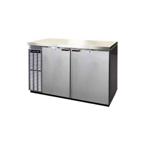 Continental Refrigerator BBC59S-SS Back Bar Cabinet, Refrigerated