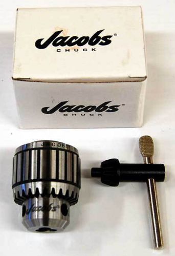 Jacobs Model 8-1/2N 1/4&#034; x 2SJT Super Ball Bearing Keyed Drill Chuck- TIR .003&#034;