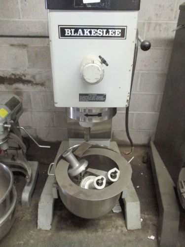 Used blakeslee 40 qt.mixer with attachments for sale