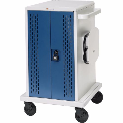 Bretford BTF-CORE36MS-CTTZ Store &amp; Charge Cart with Rollers for 36 Chromebooks