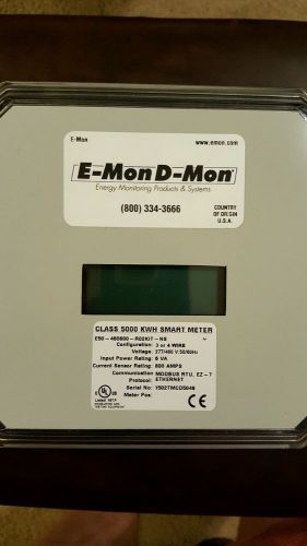 New! E-Mon D-Mon 480800 800 Amp 277/480 Power Meter (NO CT&#039;S)