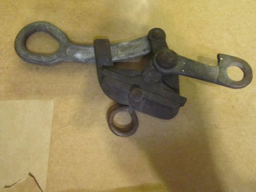 CRESCENT #383 CABLE PULLER TOOL 5/32  to 5/16 SIZE CABLE  RATED 5000 LBS