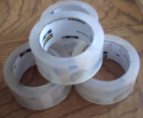 3M SCOTCH PACKING/SHIPPING HEAVY DUTY TAPE~FOUR (4) ROLLS-NEW!