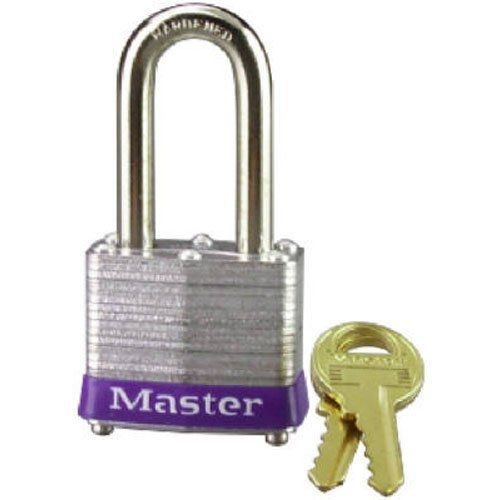 Master lock 3dlh laminated padlock, 2-inch shackle, 1-9/16-inch wide for sale