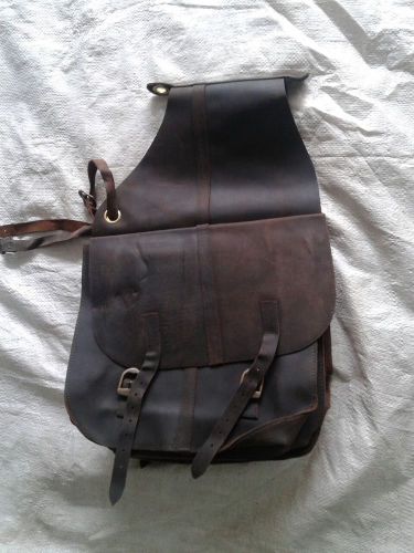 VINTAGE BAGS FOR HORSE BACK SUITABLE FOR VINTAGE STYLE OR NORMAL BIKE