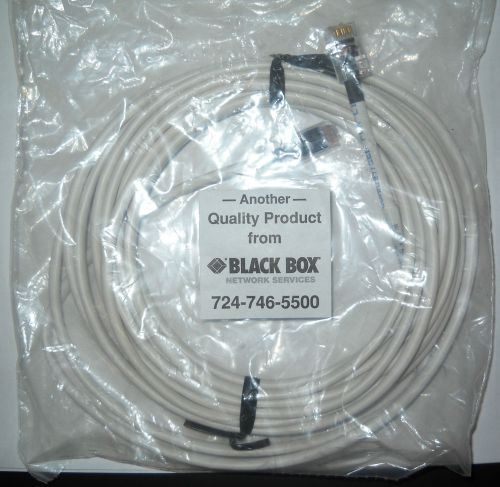 BLACK BOX EVNSL60-0006 CABLE CAT 5 SHIELDED TWISTED PAIR CABLE 6FT, GRAY