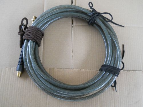 Air hose-1/4&#034; 25&#034; long-made of polyurethane plastic-w 1/2&#034; coarse fittings for sale
