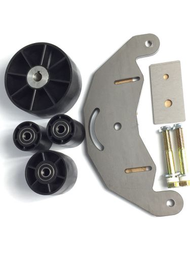 Belt grinder 2x72 wheel set for knife grinders with steel d-plate  5/8&#034; for sale