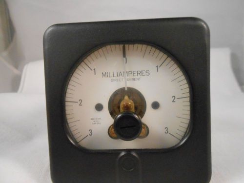 S46-250 HICKOK DC MILLIAMPERES  3-0-3   NEW OLD STOCK 3 &#034;
