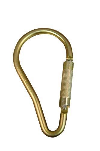 Elk River 17420 Fall Rated Steel Scaffold Carabiner with Auto twist-lock, 3600