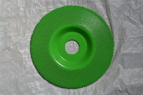 Sanding disc’s (flat face)) sd590 7/8 bore green coarse 5 inch diameter for sale