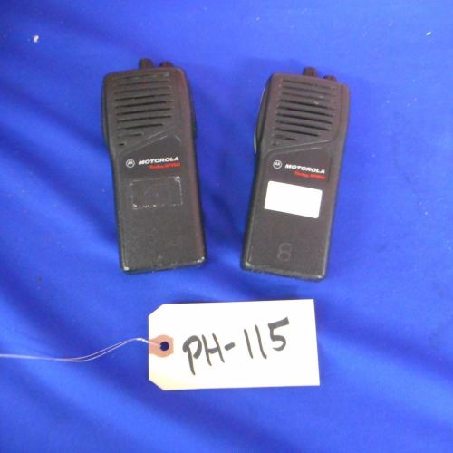 Lot of 2 -motorola gp350 two way radios uhf 438-470 mhz - radios only for sale