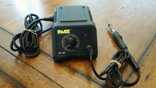 PACE SOLDERING STATION ST 25  WITH IRON. Works great.
