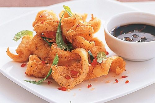 DIY Chinese Food recipe *Super Easy* (Salt pepper squid ) Xmas Food Penny bid