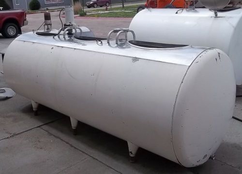 ZERO 600 Gallon Vacuum Storage Only Stainless Bulk Milk Farm Tank