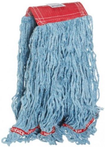 Rubbermaid commercial fga15306bl00 web foot mop head, 5-inch headband, large, for sale