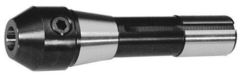 Lyndex 830-028 R8 Taper Shank Steel End Mill Holder, 1.38&#034; Nose Diameter, 7/16&#034;