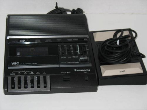 Panasonic RR-830 Standard Cassette Transcriber 830 dictation transcribe RR830