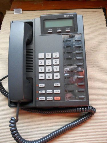 Toshiba model dkt2010-sd digital business telephones lcd screen phones for sale