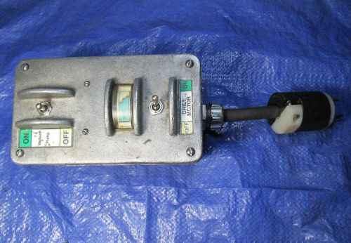 Concrete Core Drill Electrical Switch Vacuum pump &amp; Drill Milwaukee