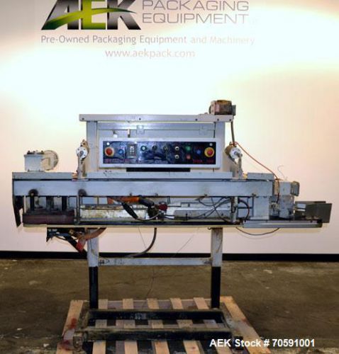 Used- fischbein drc-300 double roll closer, hot melt type bag sealer, model drc0 for sale