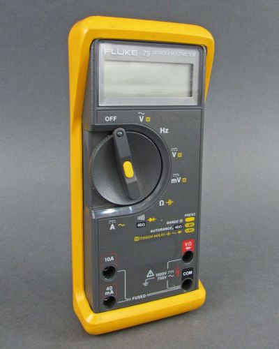 Fluke 79 Series 2 RMS Multimeter - Volts, Hz, mV, Ohms, Capacitance, Amps, Diode