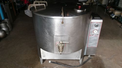 Vulcan hart 40 gallon steam jacketed kettle in natural gas model gs-40 for sale