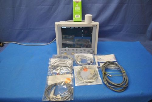 NICE DATASCOPE PASSPORT 2 W/NEW LCD AND NEW ACCESSORIES, IBP, NIBP, ECG, SPO2,TP