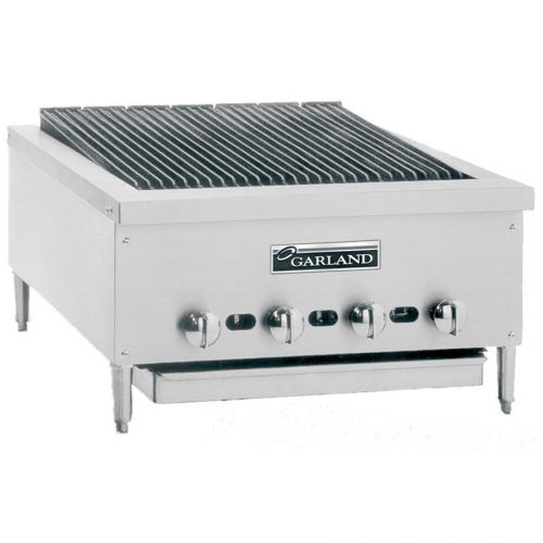 Garland GTBG24-NR24, 24-Inch Wide Heavy-Duty Gas Counter Char-Broiler with Non-A