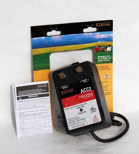 ZAREBA Electric Fence 2 Mile Energizing Controller ACC2 Model Number 1008001348