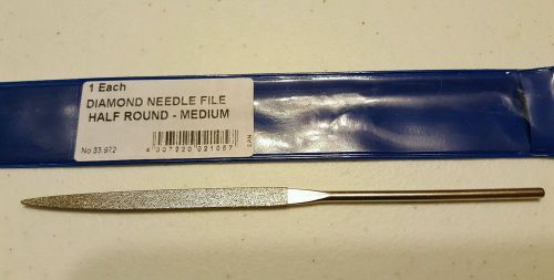 Grobet 33.972 Diamond Needle File New Surplus