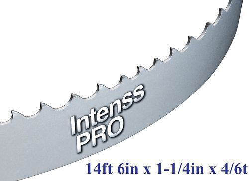 174&#034; (14ft 6in) x 1-1/4&#034; x 4/6T  M42 Band Saw Blade USA