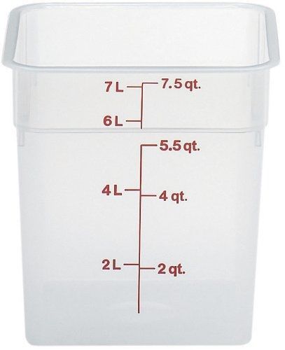 Cambro (8SFSPP190) 8 qt Polypropylene Food Storage Container - CamSquare?