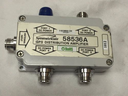 Symmetricom 58536A GPS 1x4 4-Way Active Antenna Splitter