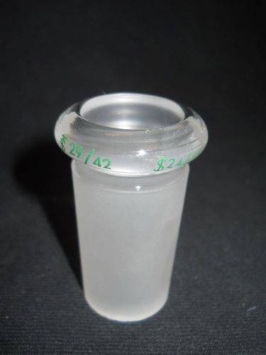 Chemglass 29/42 Inner to 24/40 Outer Glass Reducing Adapter Bushing