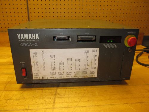 Yamaha QRCA-2 Robot Controller Power Supply Robotic POWERS UP QRCA23-720