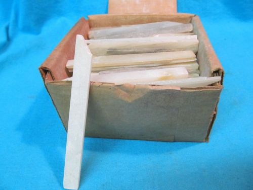 5 1/2 lb BOX OF 5&#034; FLAT SOAPSTONE MARKERS WELDING ENGINEERING