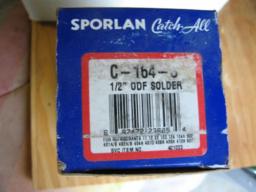 NEW IN BOX SPORLAN C-164-S 1/2&#034; Solder  Filter Drier