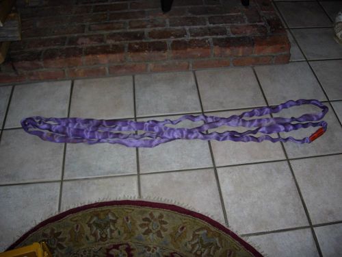 Tuflex liftall purple polyester sling en30 10ft. for sale